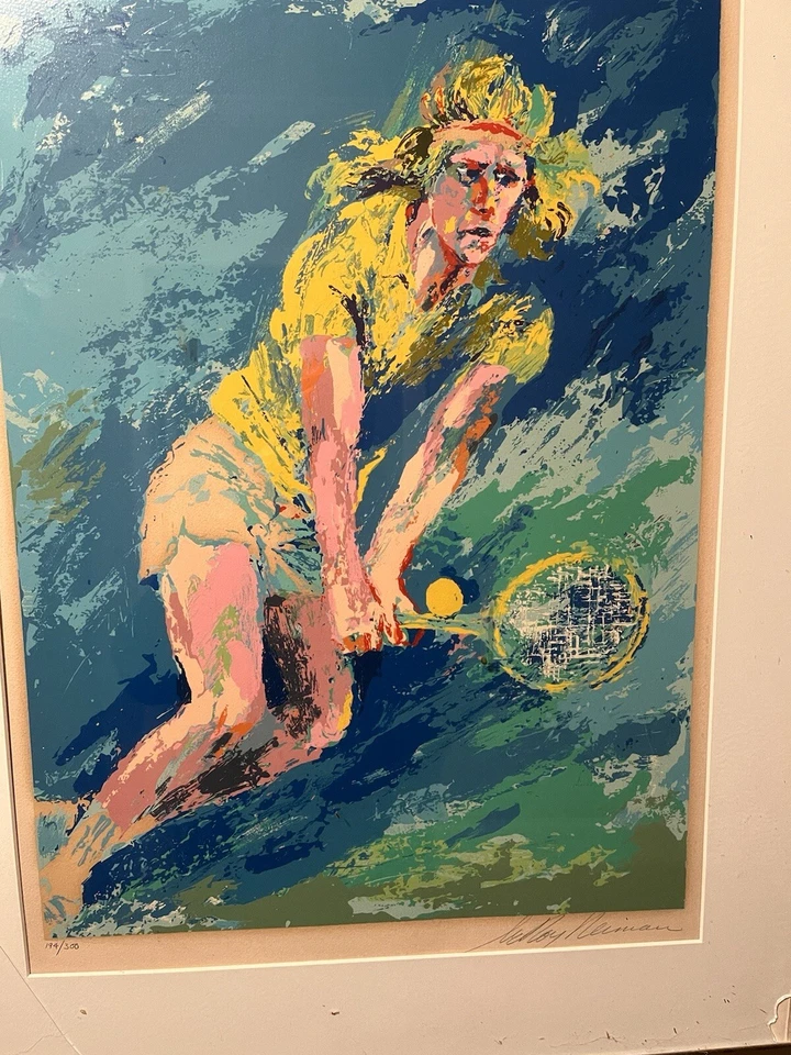 Leroy Neiman's - "Bjorn Borg" - Image 1 of 1