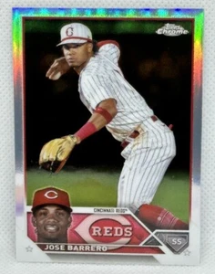 Jose Barrero 2023 Topps Chrome Update #USC54 Refractor Cincinnati Reds - Imagen 1 de 2