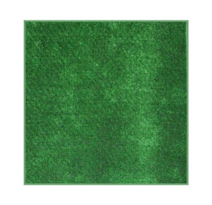 Koeckritz Economy Turf Green Pasture Square Area Rug - Indoor/Outdoor Use - Picture 1 of 12