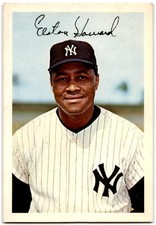 1966 DEXTER PRESS ELSTON HOWARD YANKEES PICTURE PACK 4" X 5 7/8" /INCL ENVELOPE