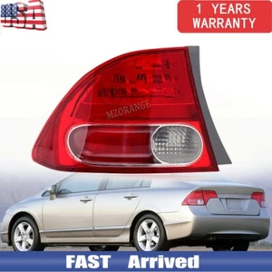 Luz trasera exterior del conductor izquierdo para Honda Civic Sedán 2006-2008 lámpara de freno trasera nueva - Imagen 1 de 11