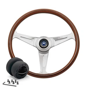 NARDI ND Classic Steering Wheel Kit 390mm for Mercedes-Benz W107 R107 1973-1979 - Picture 1 of 7