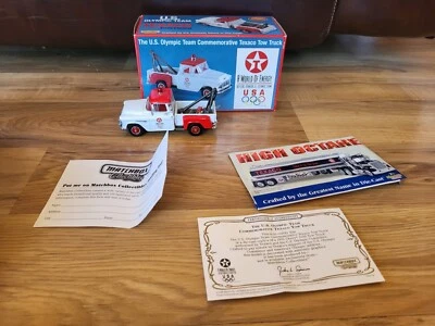 Matchbox US Olympic Team Commemorative 1955 Chevrolet Texaco Tow Truck - Image 1 of 4