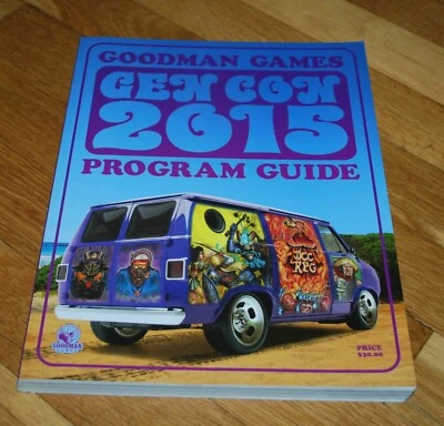 Guía de programas Goodman Games Gen Con 2015 Dungeon Crawl Classics DCC OSR Foto 1 de 2