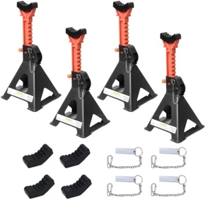 Unterstellbock 4x 6000KG PKW Wagenheber 6 T KFZ Stützböcke höhenverstellbar - Bild 1 von 7