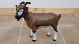 Tierfigur Geißbock Ziege Figur Dekoration Geissbock Ziegenbock Natur Braun D - Picture 1 of 2