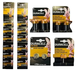 Duracell AA, AAA, D, C, 2032, 9V (LR14 LR20 6LR61 CR2032 Sorte) - Bild 1 von 7