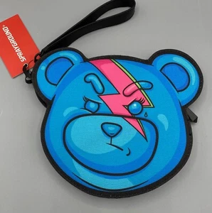 NEW SPRAYGROUND Gummy Vandal Mutant~DAVID BOWIE TRIBUTE Bear Wristlet RARE HTF - Picture 1 of 7