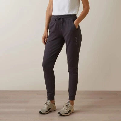 Ariat Memento Ladies Joggers in Periscope Grey - Image 1 of 4