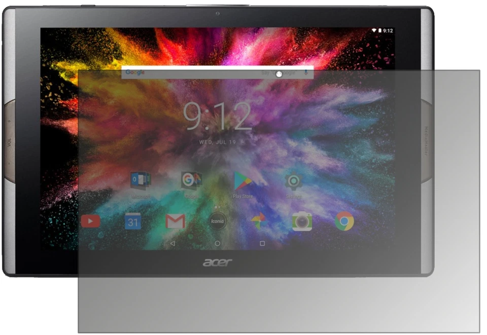 Pellicola per Acer Iconia Tab 10 A3-A50 Prottetiva Protezione Vista 4 modi dipos - Immagine 1 di 3