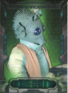 Star Wars Masterwork 2016 Alien ID Guide Chase Card AI-1 - Picture 1 of 1