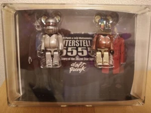 Medicom Daft Punk Interstella 5555 DVD +CD BEARBRICK Figure Set Club Used - Picture 1 of 6