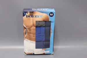 Isotoner Mens Athletic Underwear Stretch Boxer Briefs Training Breathable 3pk - Picture 1 of 3