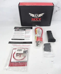 ⚓SCCY FIREARMS CPX-1 CPX-2 10-RD Clip + Finger Extension and 2 Flat Plates ⚓ - Picture 1 of 5