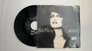 (ita1) MINA anche un uomo/ se il mio canto sei tu  45 GIRI  - Picture 1 of 2