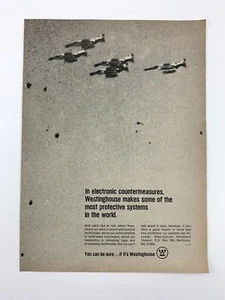 Anuncio de revista vintage, WESTINGHOUSE. 1969. B&W. - Imagen 1 de 2