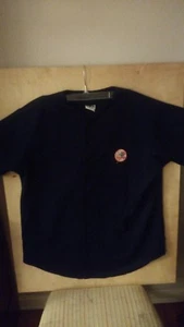 New York Yankees Navy Blue Button Up XL Jersey Dynasty - Picture 1 of 4