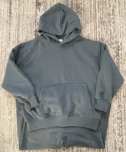 Zara Youth Boys Blue Pullover Hoodie & Sweat Pants Set - Size 9 - Picture 1 of 2