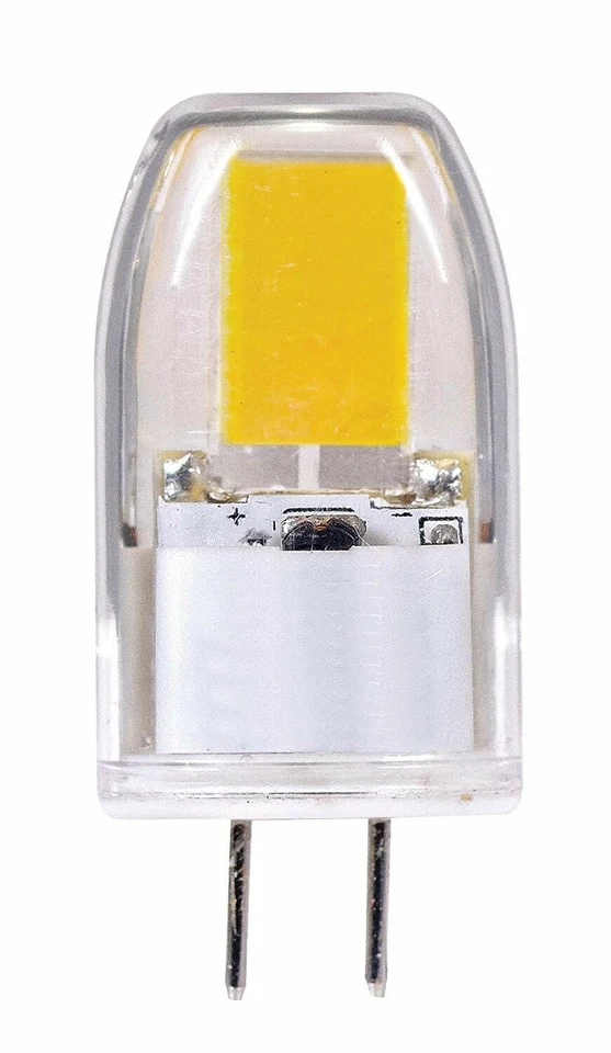 Satco S9545 3W 12V JC LED G6.35 Bi-Pin Base 5000K - Image 1 of 1