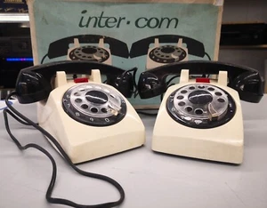 TELEFONI COMUNICANTI INGAP- INTERCOM TELEPHONE P-70 CON SCATOLA - Picture 1 of 4