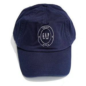 New Gap x Dôen Organic Cotton Baseball Cap in Navy Blue - Picture 1 of 5
