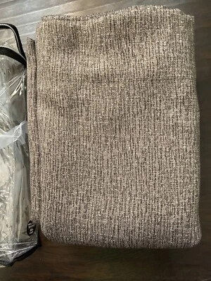 eclipse twilight luna 84 in grommet room darkening window curtain panel coffee - Image 1 of 3