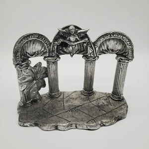 Vintage International Silver Co. Silverplate Manger Background - Picture 1 of 9