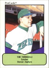 1990 ProCards AAA #654 Tim Torricelli