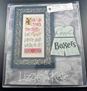 Lizzie Kate Giggle Boxers "You Can Touch the Dust" Counted Cross Stitch kit - Picture 1 of 3