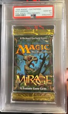 MTG  Magic the Gathering  BOOSTER PACK  MIRAGE PSA 10 !!!!  Polymorph!