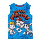 Paw Patrol Toddler Boy's 'Heroes Unleashed' Graphic Tank Blue 12M (G-21) 