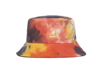 Gorra KANGOL Tie-Dye Bucket 4359 Palma Dorada Unisex Moda Informal Ropa de Calle Foto 1 de 4