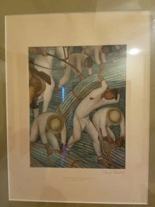 MEXICAN MASTER DIEGO RIVERA HAND SIGNED LITHOGRAPH - Picture 1 of 4