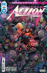 Action Comics #1065 portada A House of Brainiac parte 1 (2023) sin leer casi nuevo - Imagen 1 de 1