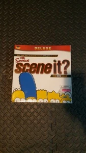 Scene It The Simpsons (Deluxe Edition) (DVD / HD Board Game, 2009) - Picture 1 of 2