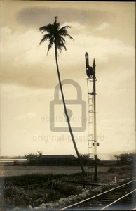 RPPC Hawaii c1920 Oaho Railway Along Pear Harbor RR Tracks Real Photo 117539 - Picture 1 of 5