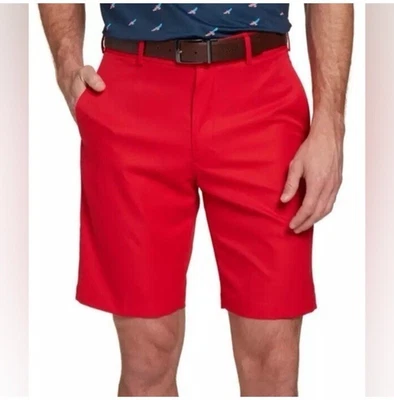 Шорты Felix мужские пейсли и серые размер 36 красные #5763S повседневные для гольфа - Изображение 1 из 4