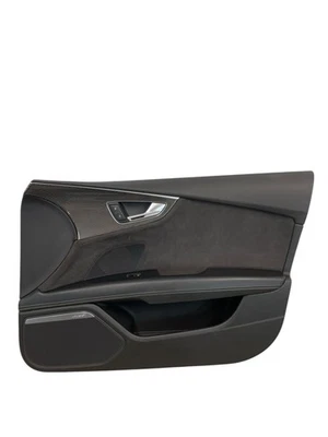 2014-2018 AUDI RS7 4L AWD FRONT RIGHT DOOR PANEL W/ BOSE AUDI BLACK LEATHERETTE Foto 1 de 4