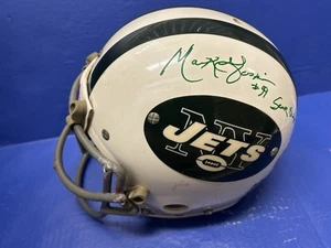 New York Jets 1980’s Game Used Helmet Signed By Mark Gastineau Autographed - Picture 1 of 20