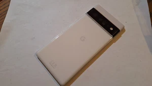 Google Pixel 6 Pro GLU0G Genuine Rear Housing Back Chassis Frame Grade B White - Picture 1 of 6