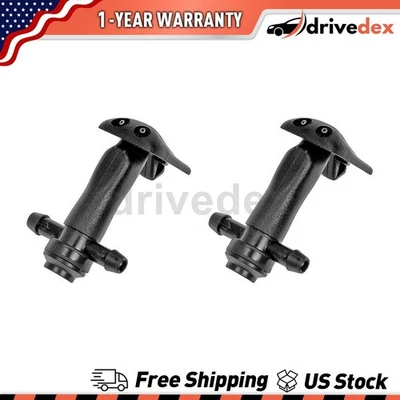 Par de bocal de lavadora de para-brisa Dorman - AJUDA compatível com 2003 2004 2005 2006 Saab 9-3 - Imagem 1 de 4