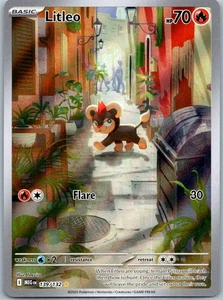 Litleo - Illustration Rare ME01: Mega Evolution 139/132 NM - Picture 1 of 2