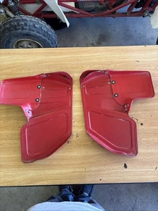 1985 85 HONDA FL350 FL 350 ODYSSEY LEFT RIGHT SIDE AIR DAM COOLING FIN 350R - Picture 1 of 21