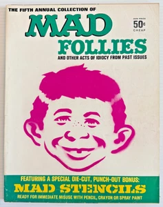 Mad Follies #5 1967 - Fine (6.0) - Complete Set Of Stencils Detached! - Bild 1 von 3
