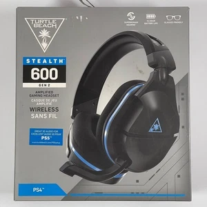 Turtle Beach Stealth 600 Gen 2 Wireless Gaming Headset for PS5 PS4 Nintendo Swit - Picture 1 of 8