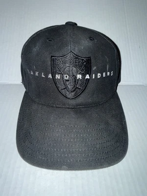Sombrero de los Oakland Raiders de colección de los 90 gorra SnapBack artículo patrimonial aguja americana Foto 1 de 4