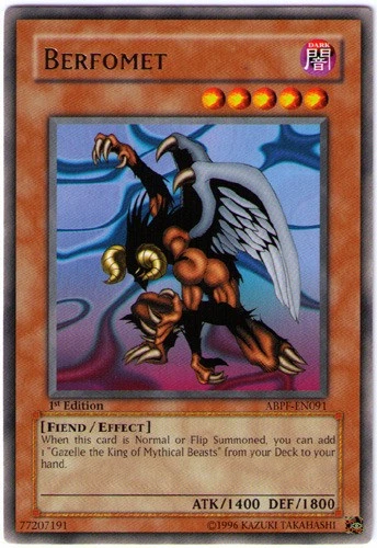 Berfomet - ABPF-EN091 - Rare - 1st Edition - Heavily Played - Image 1 of 1