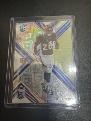 2017 Donruss Elite Rookie Joe Mixon (RC) Blue/15 - Image 1 of 2