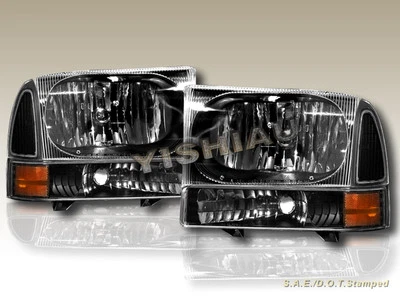 1999 2000 2001-2005 Ford F250/F350 Excursion Headlights Foto 1 de 2