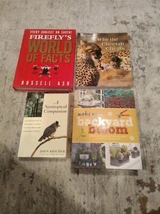 Bundle: World Of Facts, Cheetah Cheats, Neotropical Companion, Backyard Bloom - Picture 1 of 21